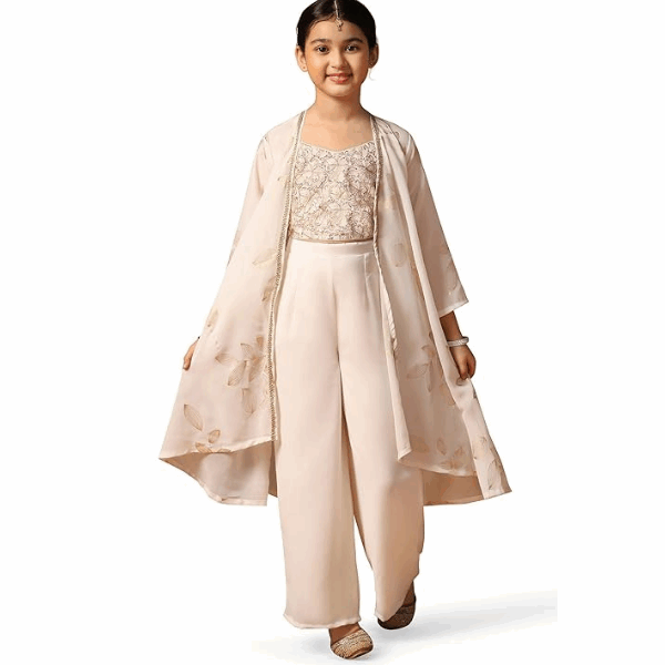 Girls Ethnic Salwar Suit Set
